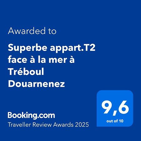 Superbe Appart.T2 Face A La Mer A Treboul Douarnenez Kültér fotó